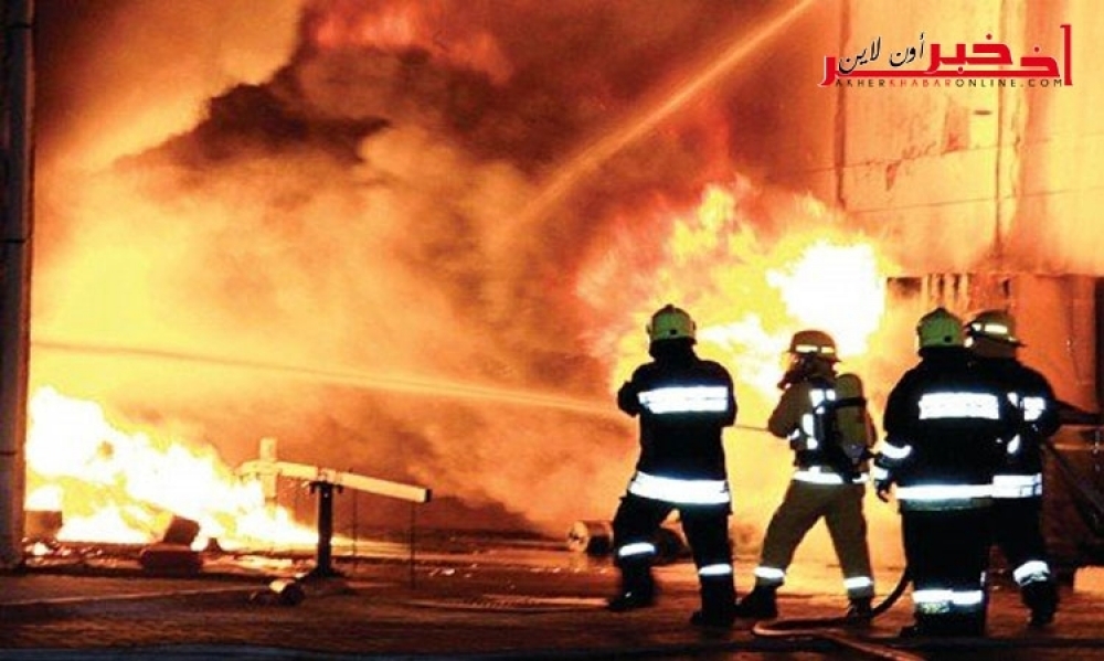  مباشرة من  مدينة حيفا/  حالة ارباك تسود القيادة الاسرائيلية و الحرائق تستهدف مقرات المخابرات