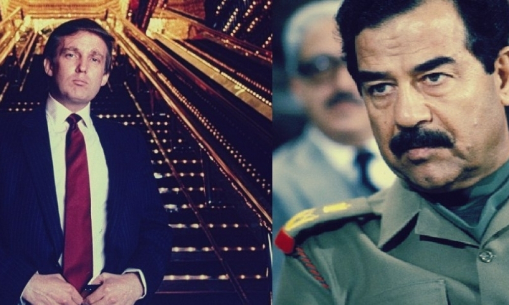 دايلي مايل: قصور ترامب وصدام حسين متشابهة وغرفة نومهما نفسها "تقريبًا"