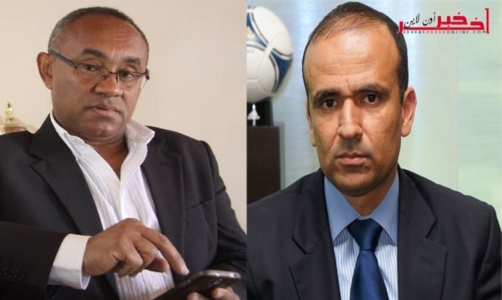 وديع الجريء يستقبل رئيس "الكاف" أحمد أحمد