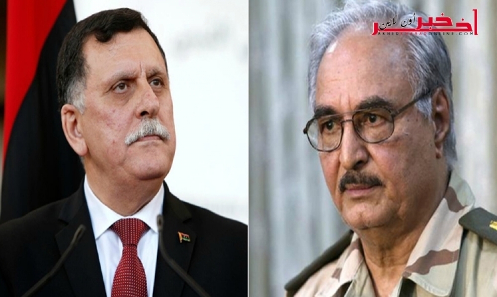 قبل إجتماعهما مساء اليوم برعاية فرنسية ، هذه أبرز نقاط التوافق بين السراج وحفتر في لقاء باريس