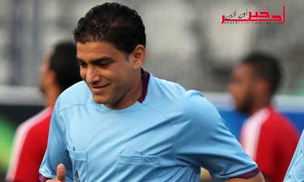  الحكم المصري ابراهيم نورالدين  يدير مقابلة الترجي و المريخ السوداني
