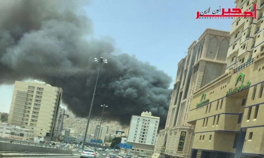 نجا منه 391 حاجّا، التفاصيل الكاملة لحريق مكّة صباح اليوم