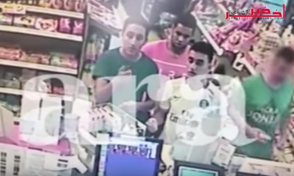 فيديو جديد / شاهد  المشتبه فيهم في الهجوم الإرهابي في برشلونة  قبل تنفيذ العمليّة