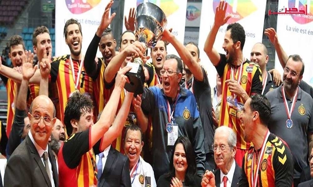 الترجي يتوج بكأس السوبر في الكرة الطائرة على حساب النادي الصفاقسي