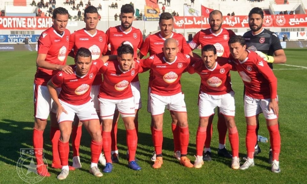 التشكيلة الأساسية للنجم الساحلي في مباراة ستاد أبيدجان الإيفواري
