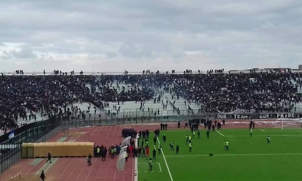 الجزائر: إيقاف 41 شخصا وإصابة 62 آخرين بعد أحداث مباراة في كأس الجمهورية