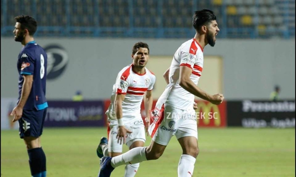 فرجاني ساسي يسجل ثنائية مع الزمالك (فيديو)