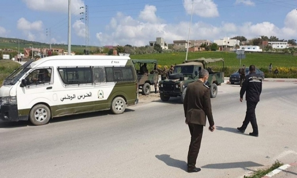 الحرس الوطني: الإحتفاظ بـ775 شخصًا لم يلتزموا بالحجر الصحي أمس