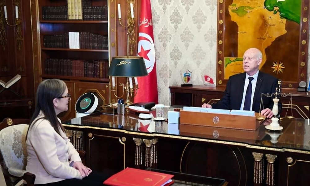 قيس سعيد يطلع على نتائج مشاركة رئيسة الحكومة في منتدى دافوس 