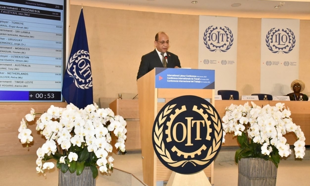 في مؤتمر العمل الدولي بجنيف.. وزير الشؤون الاجتماعية يؤكد:25 جويلية لحظة انتقالية نحو الإطاحة بمنظومة الفساد