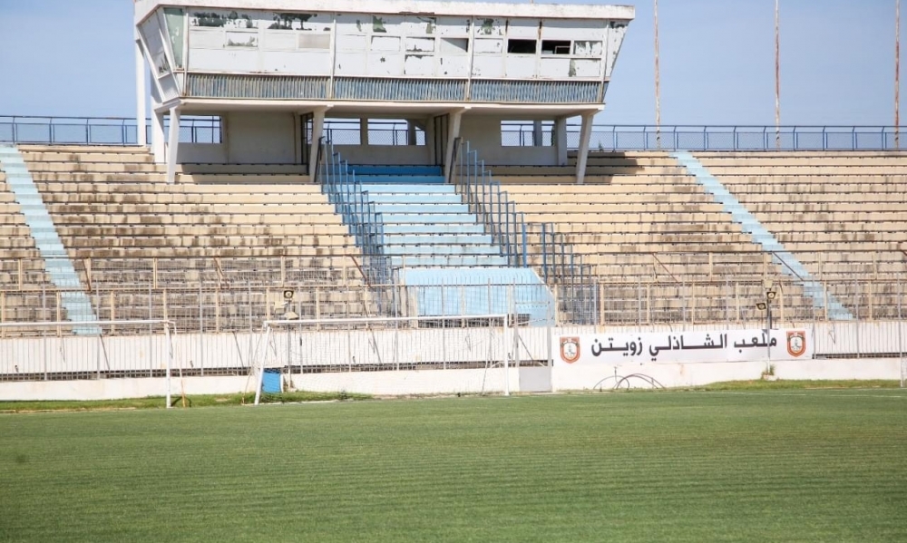 بالصور/ دقيش: ملعب الشادلي زويتن سيكون جاهزا مع انطلاق الموسم الرياضي الجديد لاحتضان كل المباريات الرياضية بحضور الجماهير