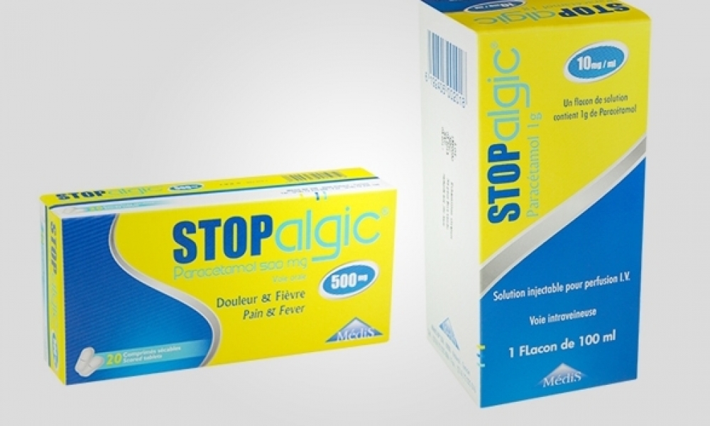 الصيدلية المركزية: سحب ثلاثة أنواع من دواء stopalgic