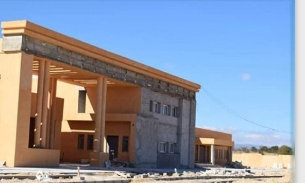 استئناف أشغال مشروع بناء المستشفى الجهوي بسبيطلة موفى شهر رمضان