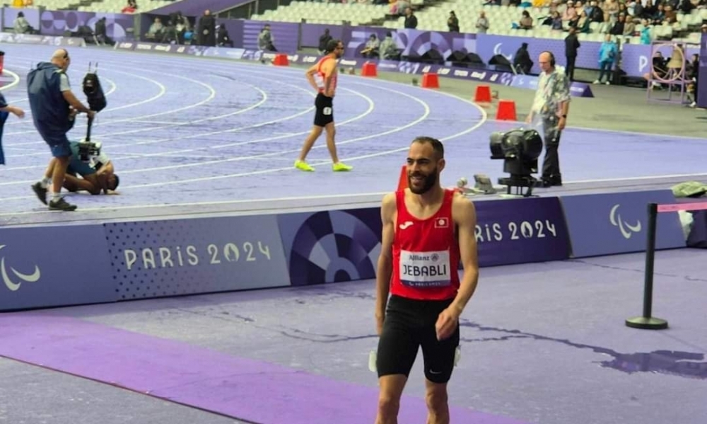 برونزية للبطل البارالمبي رؤي الجبابلي 