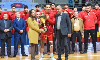 المنتخب الوطني  لكرة اليد مواليد 2008 يفوز بلقب البطولة العربية