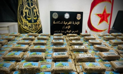  الإدارة الفرعية لمكافحة الإجرام/ إدارة الشؤون العدلية للحرس الوطني: ضربة موجعة لمافيا المخدرات في بن عروس 