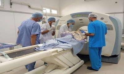 سيدي بوزيد: إنقاذ مريض بتقنية دقيقة دون جراحة